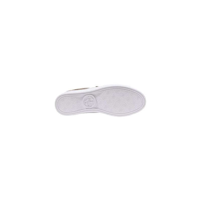 Guess Britz Beige Polyethylene Low Top Sneakers for Women