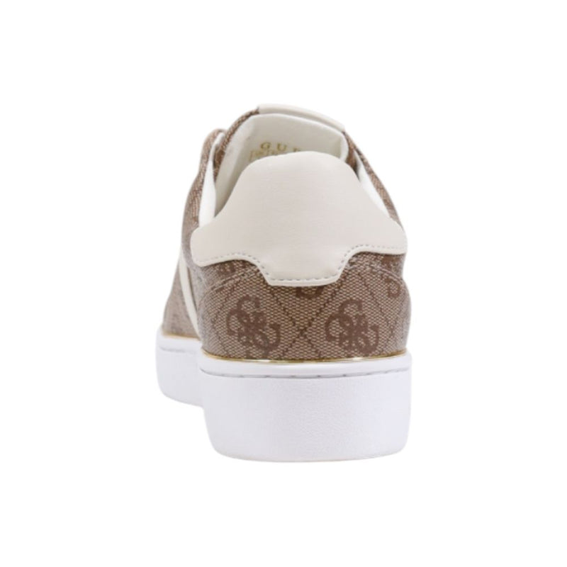 Guess Britz Beige Polyethylene Low Top Sneakers for Women