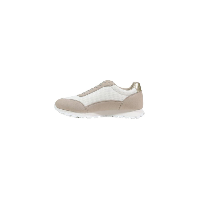 Armani Exchange Beige Polyester XW002150 AF19388 Athletic Sneakers