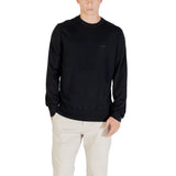 Hugo Boss Black Cotton Sweatshirt