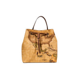 Alviero Martini Prima Classe Beige Leather Handbag