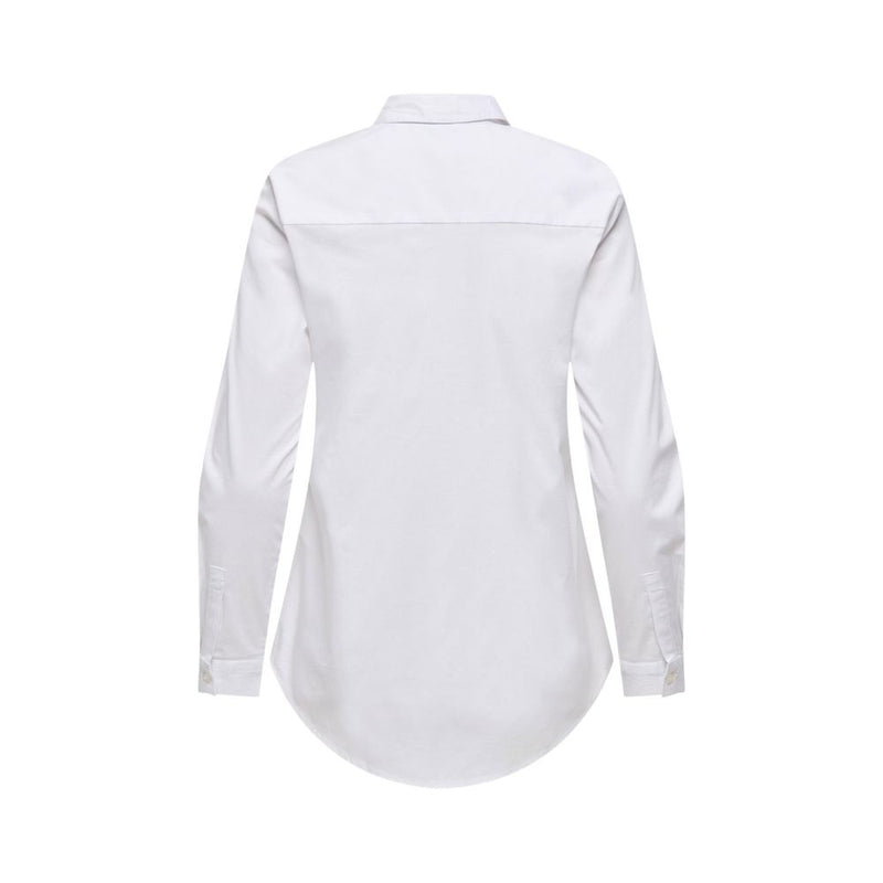 Jacqueline De Yong Jdymio L/S Cream Cotton Blouse