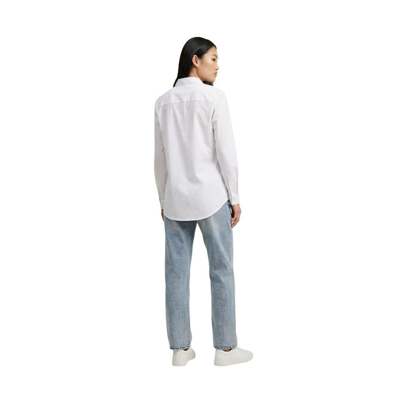 Jacqueline De Yong Jdymio L/S Cream Cotton Blouse