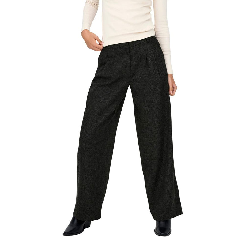 Jacqueline De Yong Jdycharly Hw Wide Pant Tlr Noos - Black