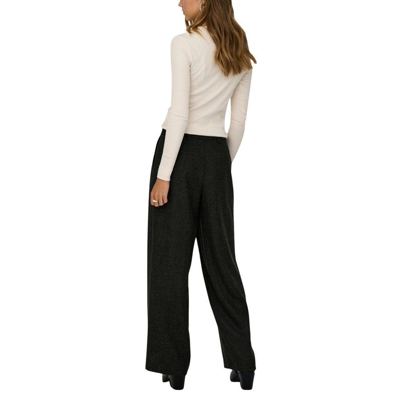Jacqueline De Yong Jdycharly Hw Wide Pant Tlr Noos - Black