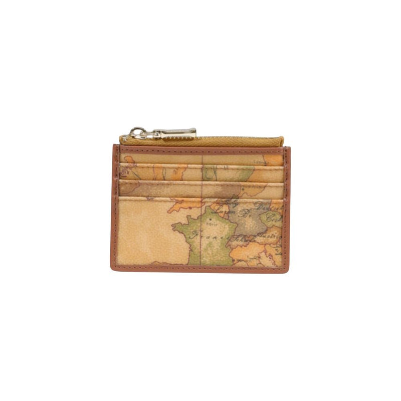 Alviero Martini Prima Classe Beige PVC Cardholder for Women