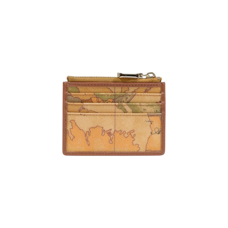 Alviero Martini Prima Classe Beige PVC Cardholder for Women