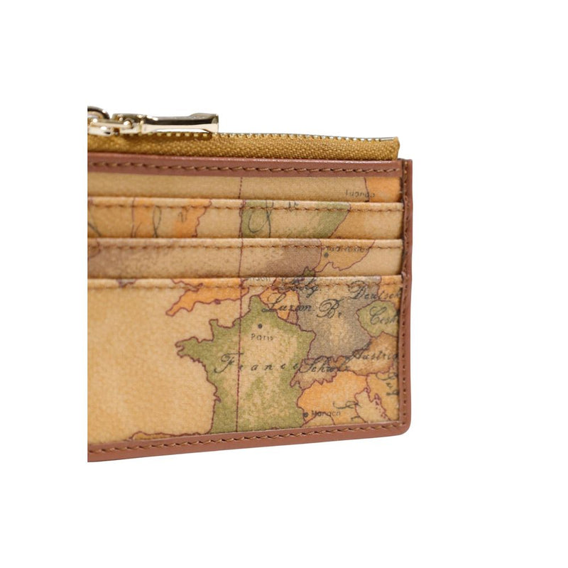 Alviero Martini Prima Classe Beige PVC Cardholder for Women