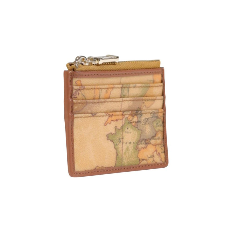 Alviero Martini Prima Classe Beige PVC Cardholder for Women