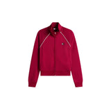 Tommy Hilfiger Jeans Bordeaux Recycled Polyester Sweatshirt