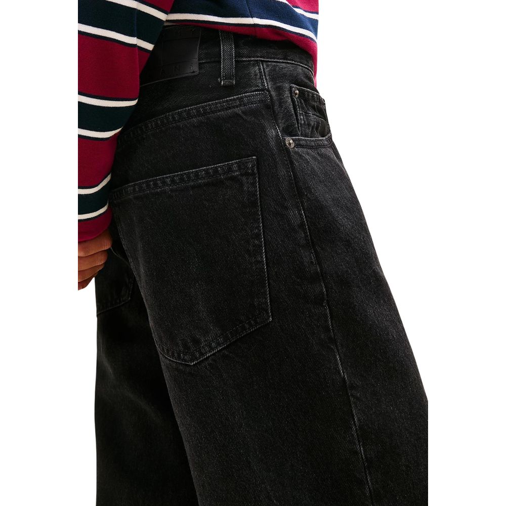Tommy Hilfiger Jeans Black Recycled Cotton Bootcut Jeans