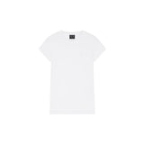 Armani Exchange White Cotton T-Shirt