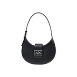Armani Exchange Black Polyester Handbag
