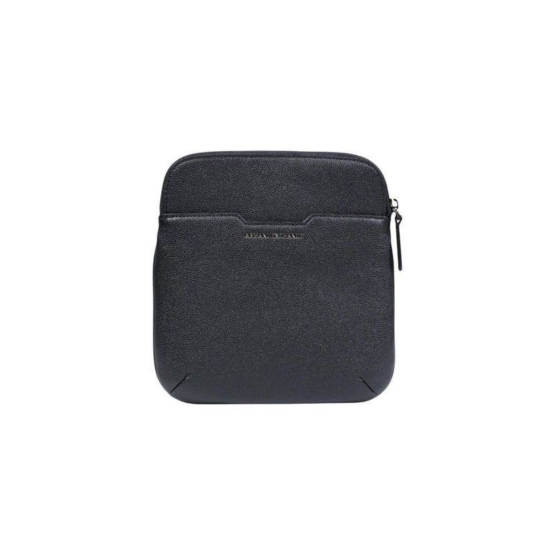 Armani Exchange Black Polyester Messenger Bag for Men