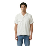 Antony Morato Beige Viscose Shortsleeve Shirt