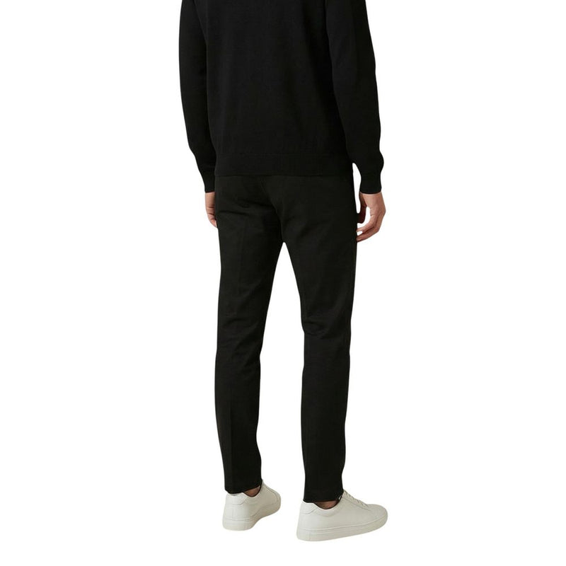 Antony Morato Black Cotton Skinny Pants for Men