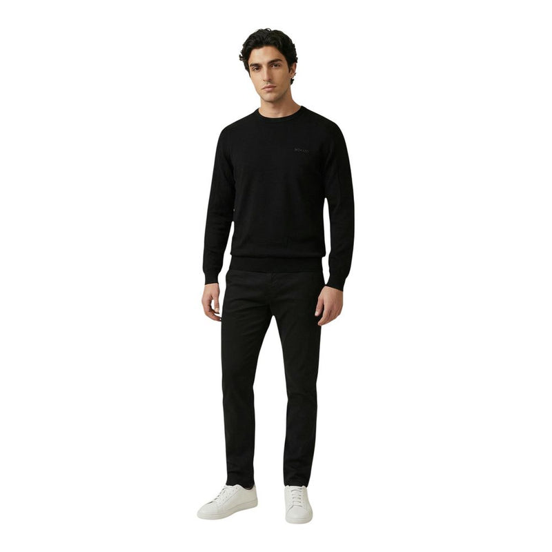 Antony Morato Black Cotton Skinny Pants for Men