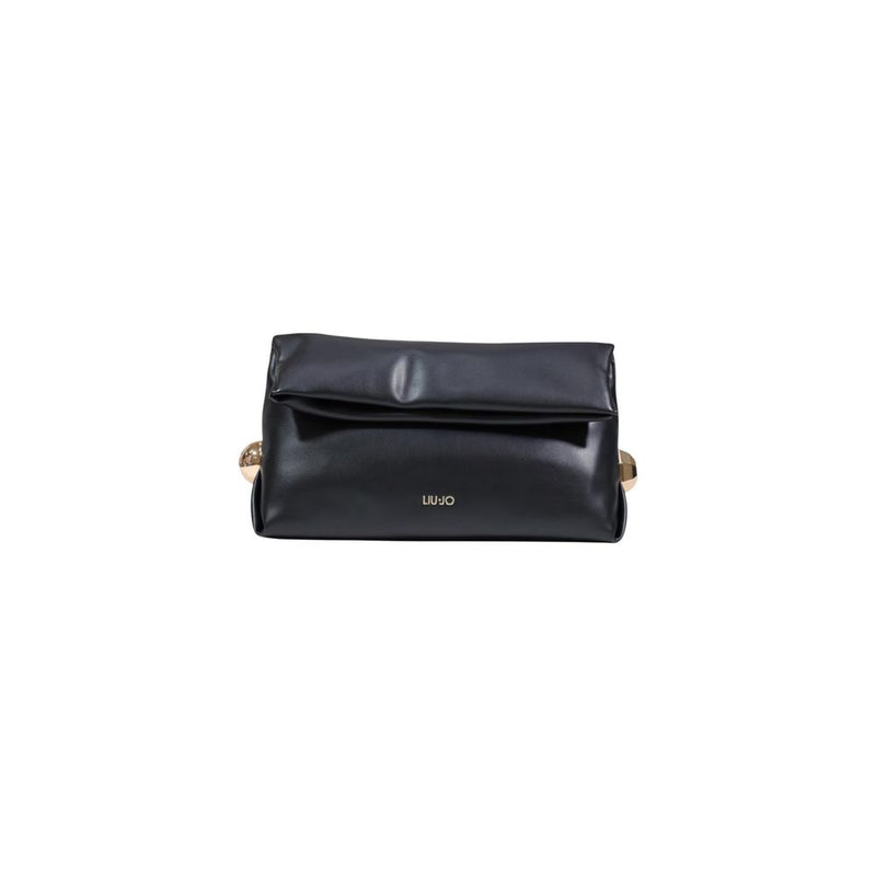 Liu Jo Black Polyethylene Clutch Bag - Elegant & Versatile