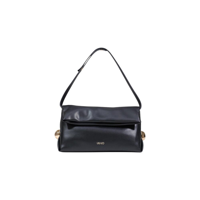 Liu Jo Black Polyethylene Clutch Bag - Elegant & Versatile