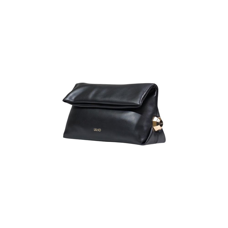 Liu Jo Black Polyethylene Clutch Bag - Elegant & Versatile