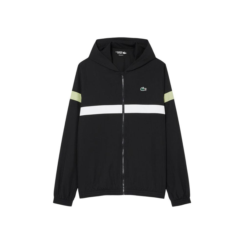 Lacoste Black And White Polyester Sweatsuit for Men