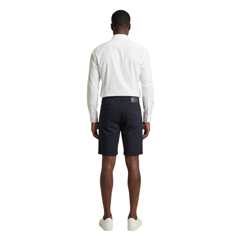 Jeckerson JAYDEN Blue Cotton Bermuda Shorts for Men