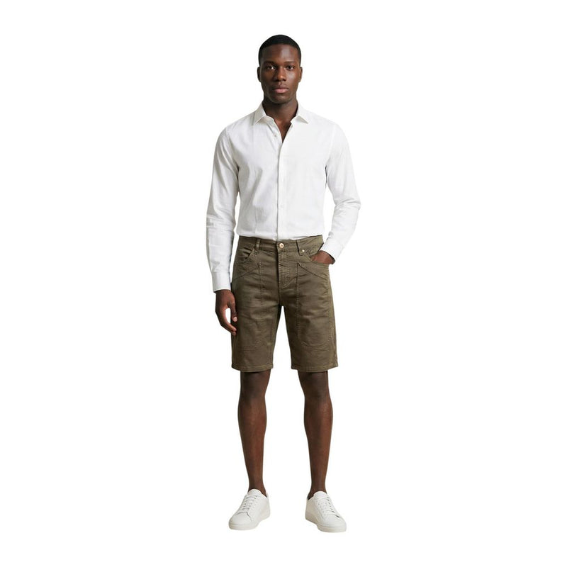 Jeckerson JAYDEN Bicolor Cotton Bermuda Shorts for Men