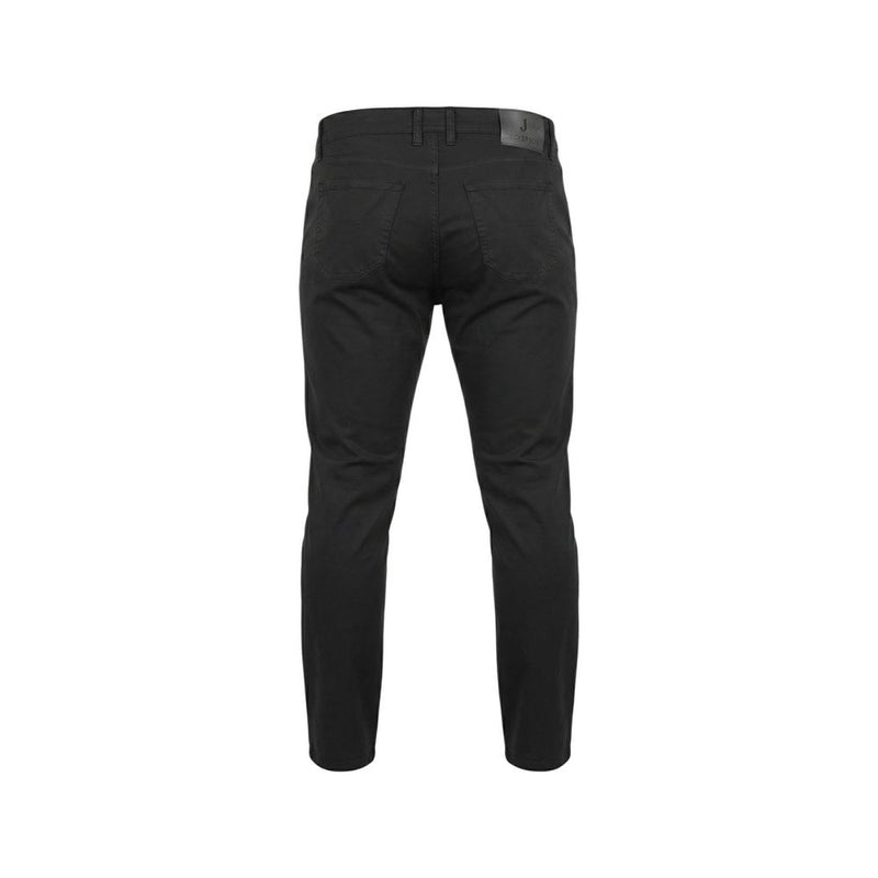 Jeckerson Blue Elastane Skinny Pants for Men