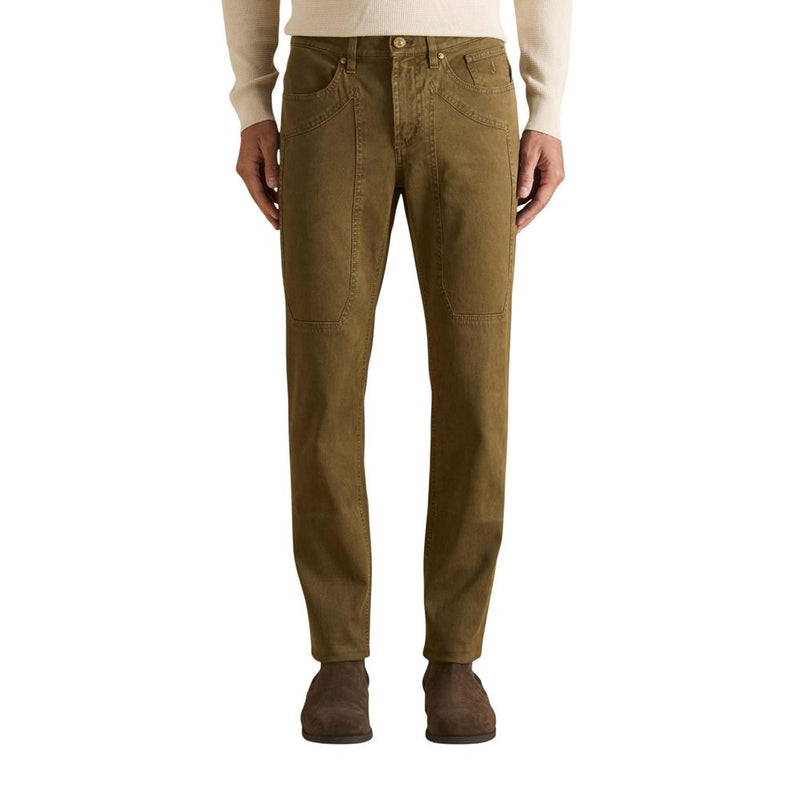 Jeckerson Bicolor Elastane Skinny Pants for Men