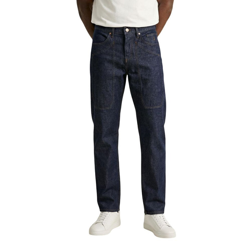 Jeckerson Blue Viscose Skinny Jeans for Men