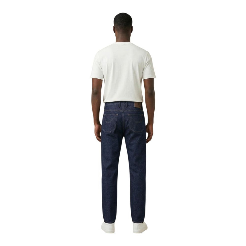 Jeckerson Blue Viscose Skinny Jeans for Men