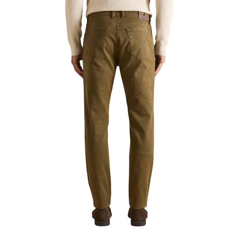 Jeckerson Bicolor Elastane Skinny Pants for Men