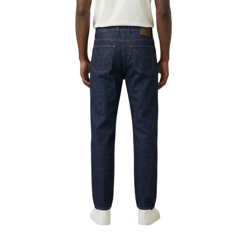 Jeckerson Blue Viscose Skinny Jeans for Men