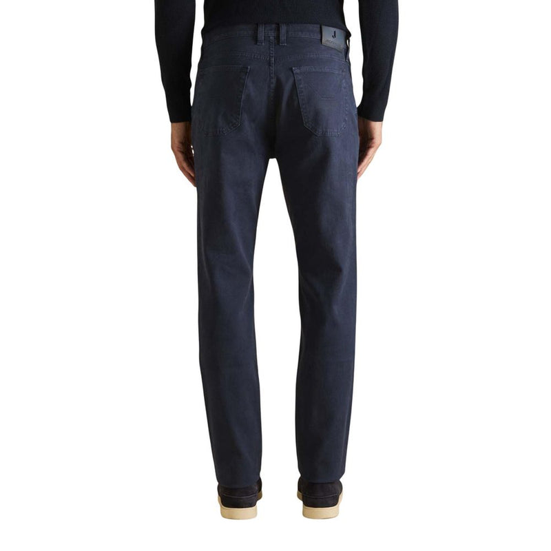 Jeckerson Blue Cotton Skinny Jeans for Men