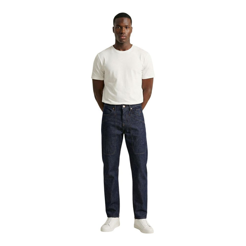 Jeckerson Blue Viscose Skinny Jeans for Men