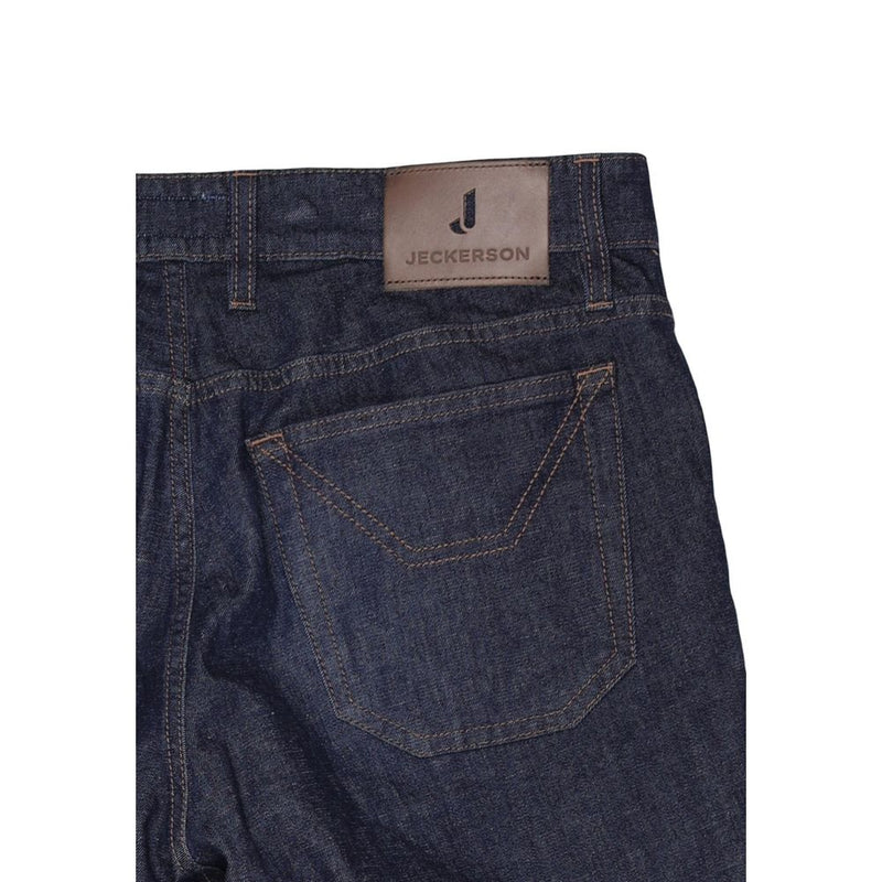 Jeckerson Blue Viscose Skinny Jeans for Men