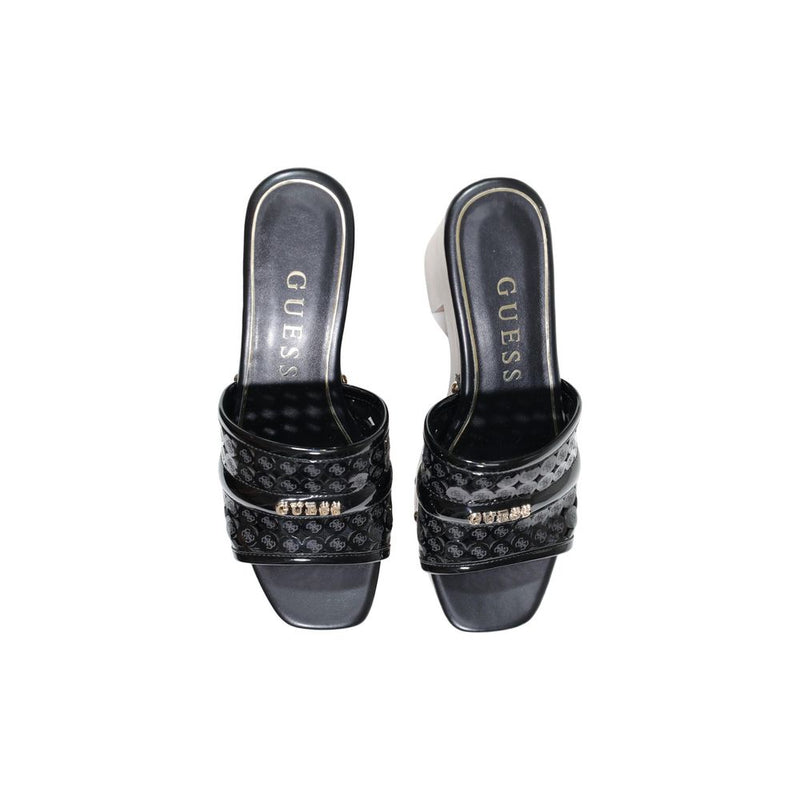 Guess QUILL FLJQUI PAF04 Black High Heel Pumps for Women
