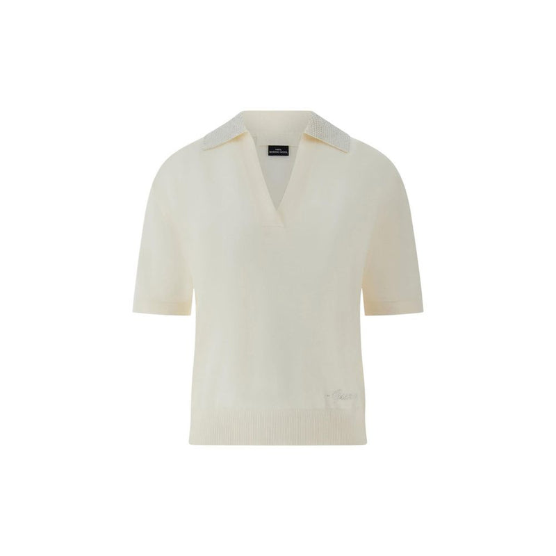 Guess Beige Wool T-Shirt - Élégance et Confort