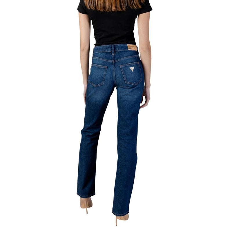 Guess Nicky Cigarette Blue Cotton Skinny Jeans for Women