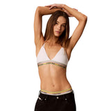 Calvin Klein Underwear White Cotton Bra