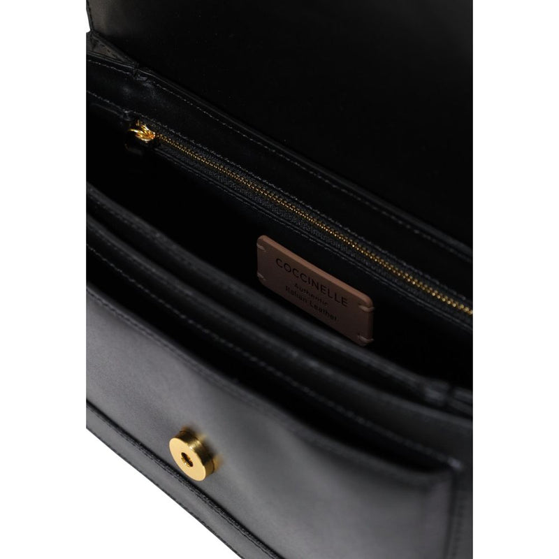 Coccinelle E1 SSK 12 03 01 Black Leather Handbag
