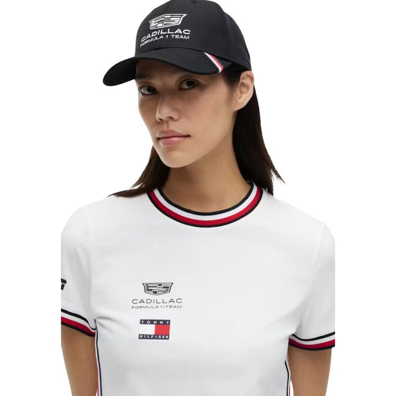 Tommy Hilfiger Black Recycled Polyester Baseball Cap