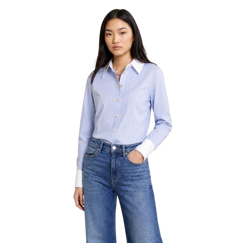Morgan De Toi Blouse en Polyester Bleue - Modèle 251-CKARA