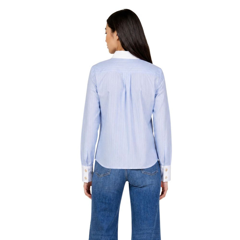 Morgan De Toi Blouse en Polyester Bleue - Modèle 251-CKARA