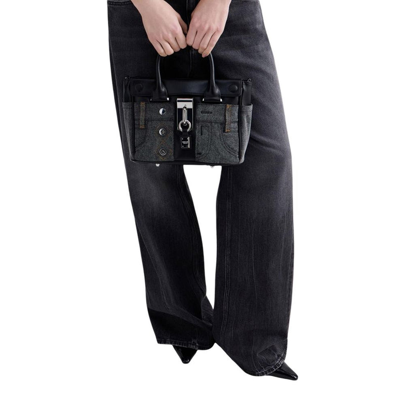 Replay FW3877.000.A2030A Sac à main en polyéthylène noir