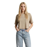 Replay Beige Cotton T-Shirt