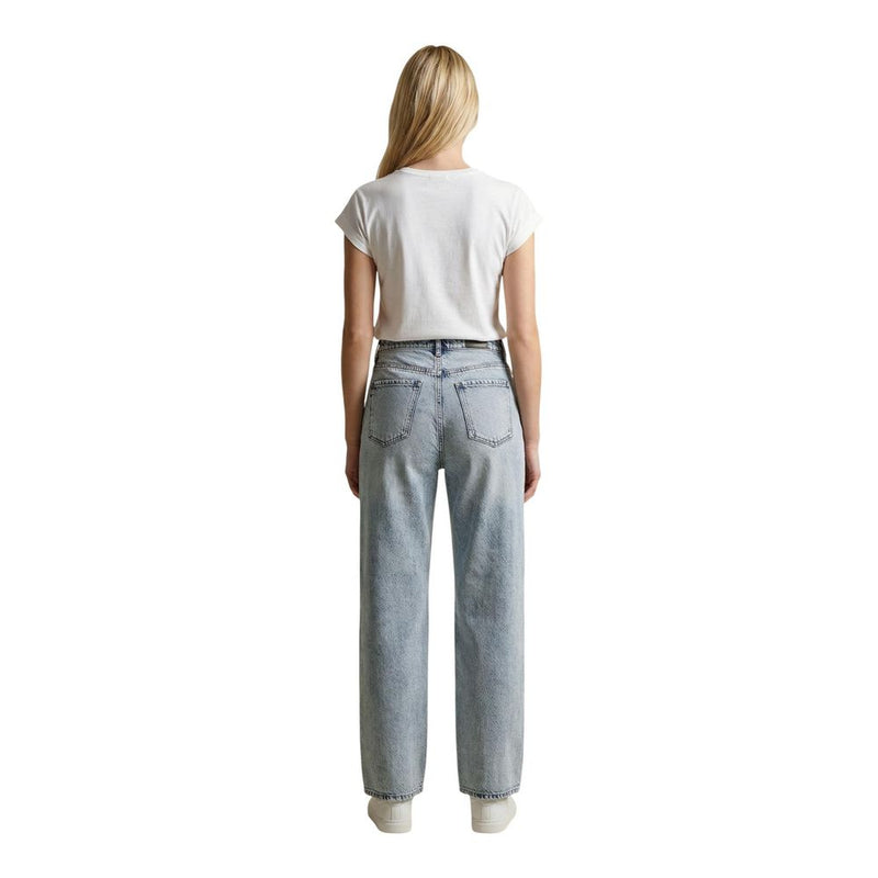 Replay White Cotton T-Shirt for Women - REGULAR W3473B