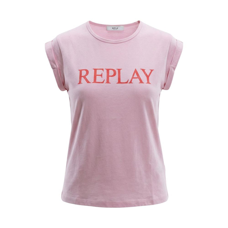 Replay Multicolor Cotton T-Shirt for Women