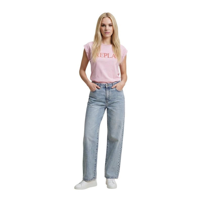 Replay Multicolor Cotton T-Shirt for Women