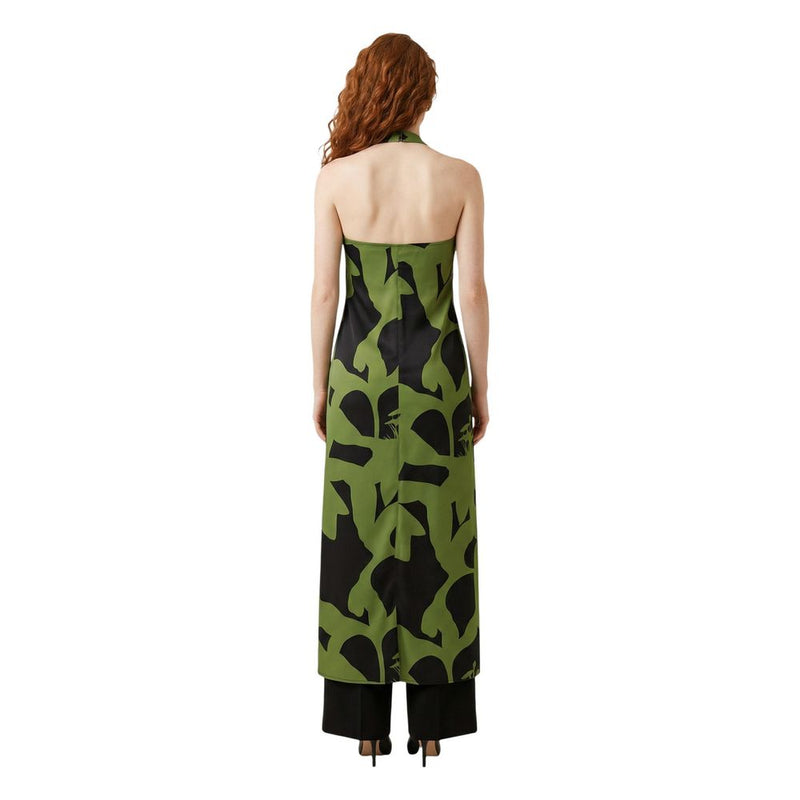 Replay Bicolor Viscose Long Dress - Elegant Summer Style